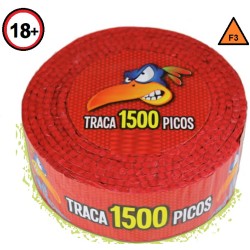 Pétards MITRAILLETTE 1500 coups
