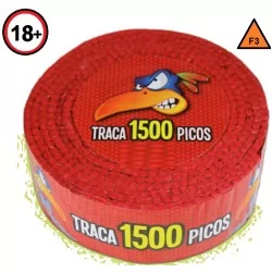 Pétards MITRAILLETTE 1500 coups