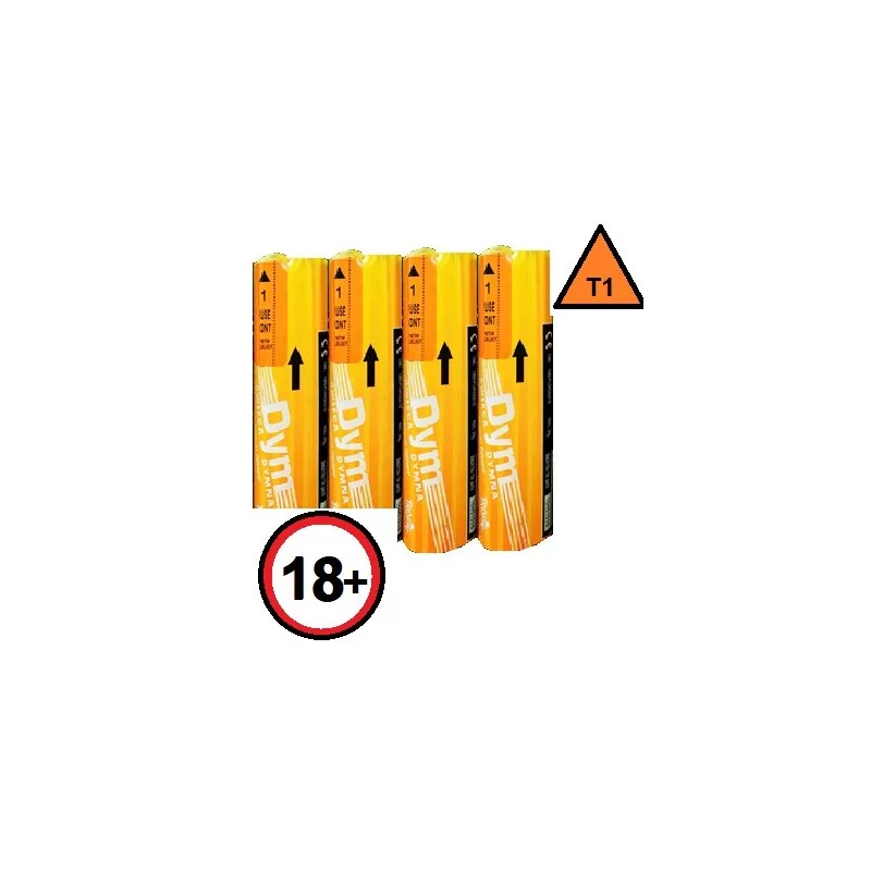 Assortiment 4 Fumigènes Jaune